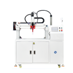 Platform Integrated Automatic AB Potting Machine, 3‑axis table integrated two‑component epoxy silicone automatic glue filling machine for electronic modules automatic potting